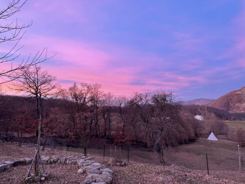 Tramonto rosa